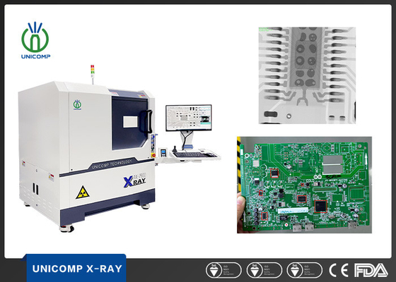 Máquina de inspección de rayos X de control de calidad Unicomp para la industria SMT