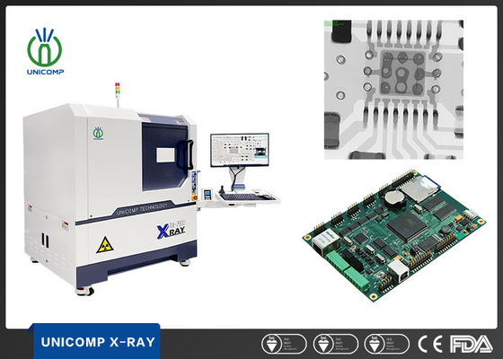 Sistema de inspección FPD 90KV X Ray para detección de defectos PCBA Unicomp AX7900