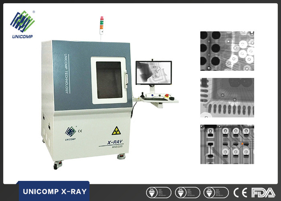 Máquina de radiografía de la electrónica del cable de SMD, detector AX8300 1500kg de Unicomp X Ray