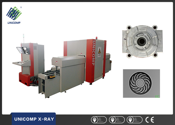 Detector de aluminio de X Ray de la máquina del metal industrial en línea del sistema 1650 milímetros de × Mm× 2014 2097 milímetros