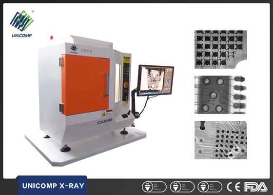 Reforzador micro de la máquina FPD de la mesa X Ray del foco de PCBA, cobertura de la radiografía de 48m m x de 54m m