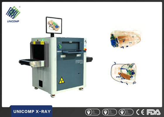 Solo escáner público de la seguridad de la energía X Ray, máquina UNX5030A de la seguridad aeroportuaria X Ray