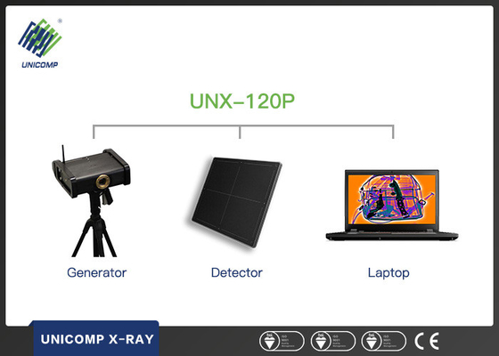 Radiografía portátil Unicomp X Ray System Detecting Explosives Weapons de UNX-120P