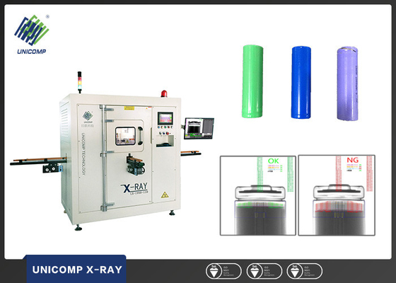 Máquina automática en línea de la inspección de X Ray para 18650 la batería LX-1Y60-110