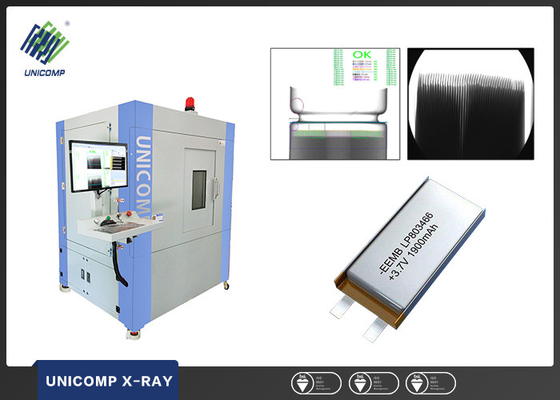 Máquina de la batería de litio del gabinete X Ray/máquina automática AX8800 de la inspección del rayo de X