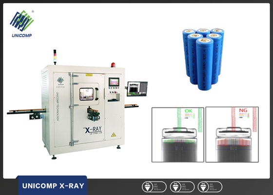 Equipo prismático de la inspección de la batería de ión de litio X Ray de la automatización completa