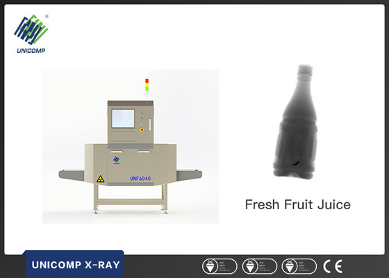 sistema de inspección 0.2-7.5mA de la comida 40-120kV y de la bebida X Ray para el producto en bulto