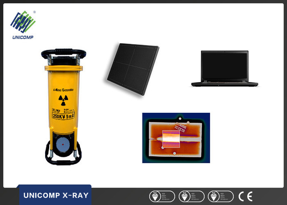 Enfriamiento del aire a presión de la inspección de X Ray 160-350kV NDT de Unicomp de la industria de petróleo de la aviación
