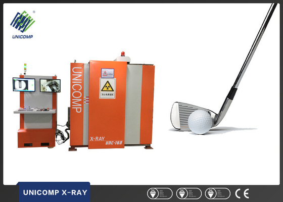 voltaje de tubo 160KV que echa a los clubs de golf de la máquina del NDT X Ray dentro de la inspección de la calidad