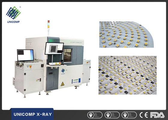 Detector en línea 130kv de ADR X Ray Inspection Equipment FPD de la tira de alta velocidad del LED