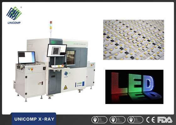 Modo de control del CNC de la detección del defecto del vacío del sistema de la electrónica X Ray de la tira del LED que suelda