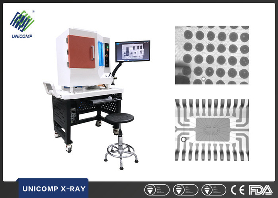 Vacíos de soldadura 0.5kW 90kV X Ray Inspection Machine del top del banco los 5µm