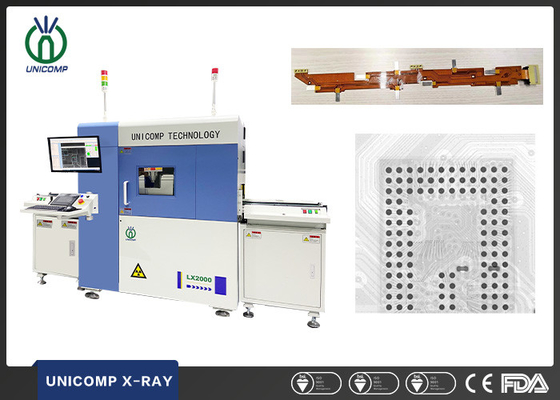 Analizar la electrónica en línea X Ray Machine LX2000 FPC del proceso estadístico para soldar de BGA QFN