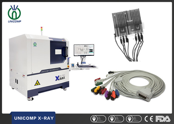 Máquina AX7900 de la inspección de la radiografía del microfocus 2.5D de Unicomp con la visión oblicua para la inspección de grietas del arnés de cable y de los cables