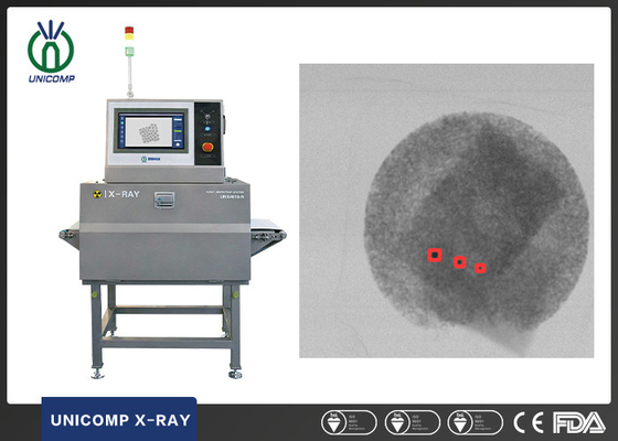 Sistema del insepction de la radiografía de Unicomp para el control del contamincation de la materia extranjera de la comida de la poder del bulto del paquete