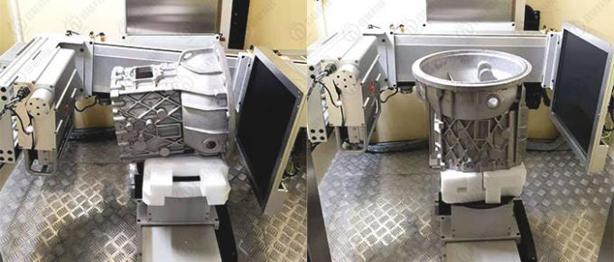 últimas noticias de la compañía sobre Radiografía de UNC160 dr usada para la inspección automotriz del NDT de la cáscara del lanzamiento de aluminio  0