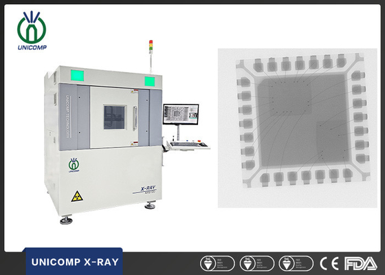 Máquina de la inspección del PWB del tubo X Ray del cierre de Microfocus 130KV para SMT BGA CSP LED PCBA