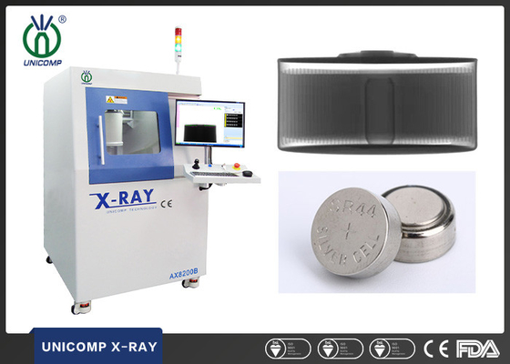 Inspección programable del CNC de AX8200B Unicomp X Ray Machine para la batería de litio cilíndrica