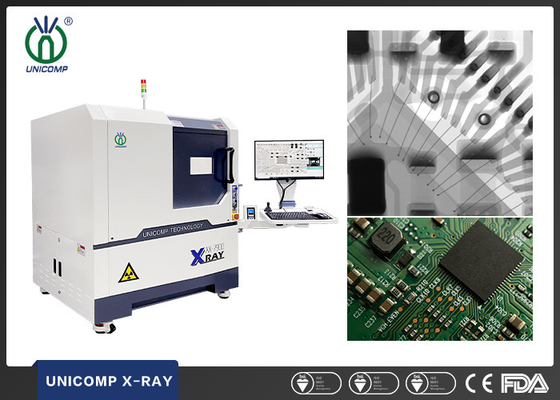 PWB X Ray Machine High Resolutions FPD de Unicomp AX7900 para la inspección de SMT PCBA BGA