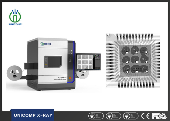 Semiconductor de escritorio de la pequeña huella X Ray Machine Compact Portable For Electrnoics