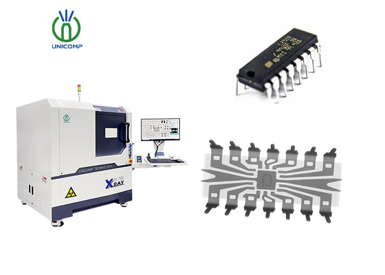 Máquina de rayos X de Unicomp AX7900 PCBA con detector de panel plano alto para la inspección de componentes de circuitos integrados