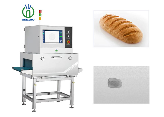 Máquina de inspección de rayos X de alimentos para el control de sustancias extrañas dentro de los alimentos envasados en seco