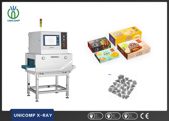 Sistema de inspección de rayos X de los alimentos para el control de sustancias extrañas en los alimentos envasados