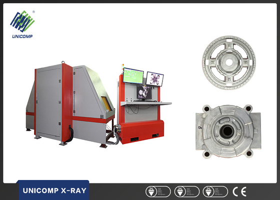 Equipo 480W del NDT X Ray de la inspección del eje de rueda/fundiciones del laboratorio de 1800W 225KV