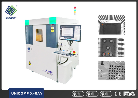 Máquina de la electrónica X Ray del equipo de Smt, sistema de inspección BGA micro del PWB en análisis de la tajada