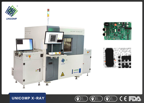 Equipo gris de la detección de Unicomp X Ray, máquina vacía 220AC/50Hz de la inspección de BGA