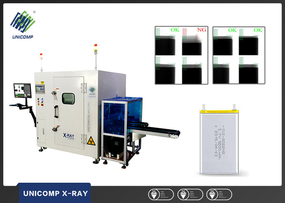 Detector en línea de la máquina de la batería de litio del polímero X Ray para las baterías varous de los tamaños