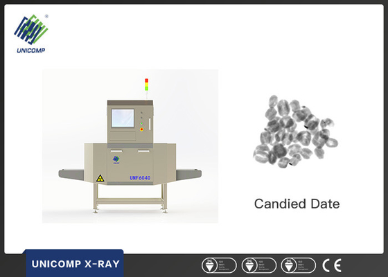 Sistemas de inspección automáticos 40-120kV de X Ray de la seguridad de la fruta de la comida para la detección de la aguja