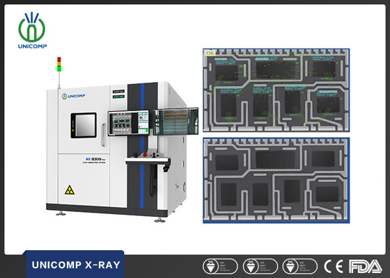 Equipo de inspección de rayos X de microfoco de semiconductores AX8300 Plus de Unicomp