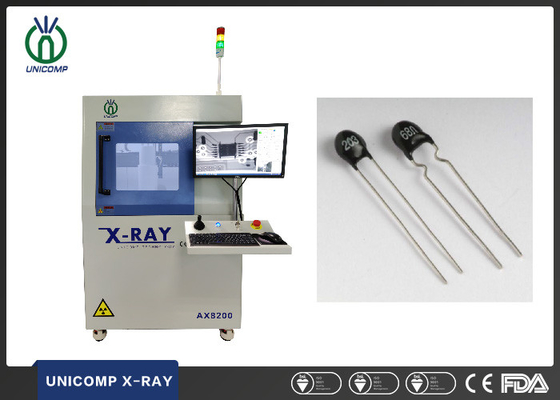 Tamaño de punto encapsulado de la electrónica X Ray Machine los 5μm de la resistencia de los componentes