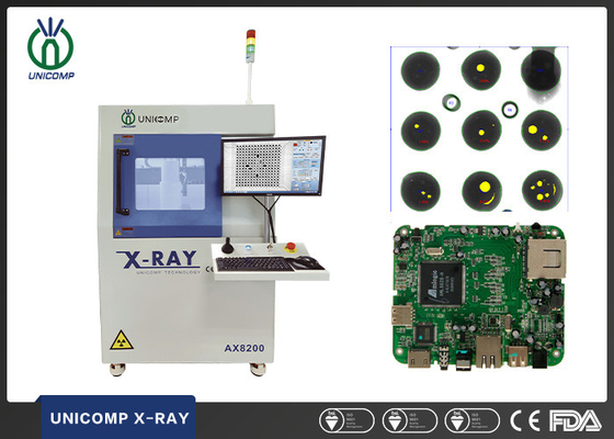 Tubo 100KV X Ray Scanner AX8200 de Finefocus para la inspección de PCBA