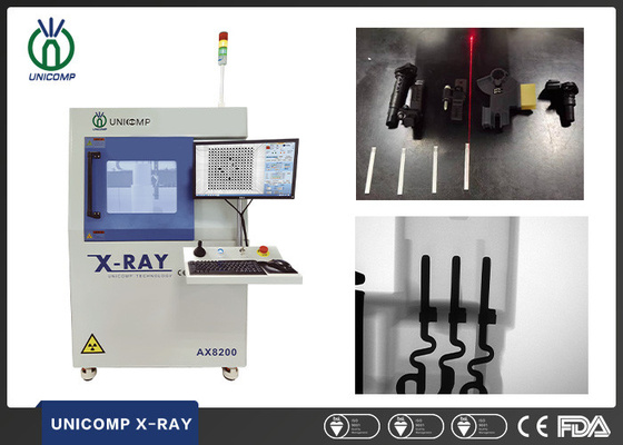 CSP LED 5um X Ray Inspection Machine Microfocus AX8200 con el trazado del CNC