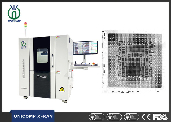 Electrónica X Ray Machine 110kV Unicomp AX8500 de CSP SMT para SMT PCBA BGA QFN