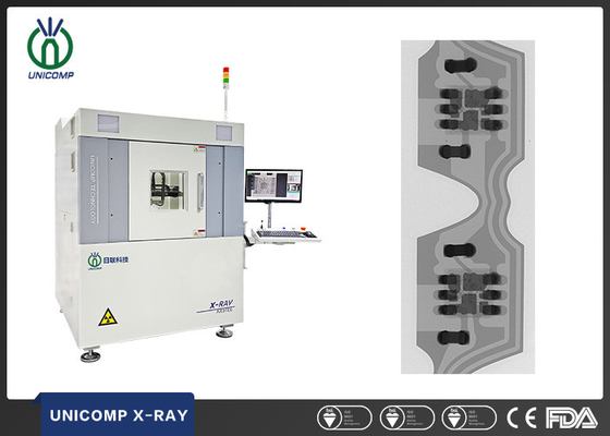 130kV Microfocus Unicomp X Ray AX9100 para SMT LED BGA QFN anula la medida