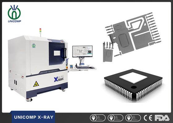 Máquina Unicomp AX7900 del rayo de x de la conformidad del CE FDA para la comprobación del vacío del ccsme que suelda SMT PCBA BGA QFN CSP