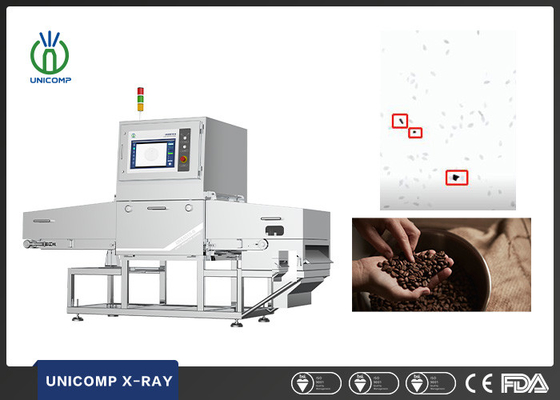 Granos de café de las nueces de UNX6010B X Ray System Contamination Detection For