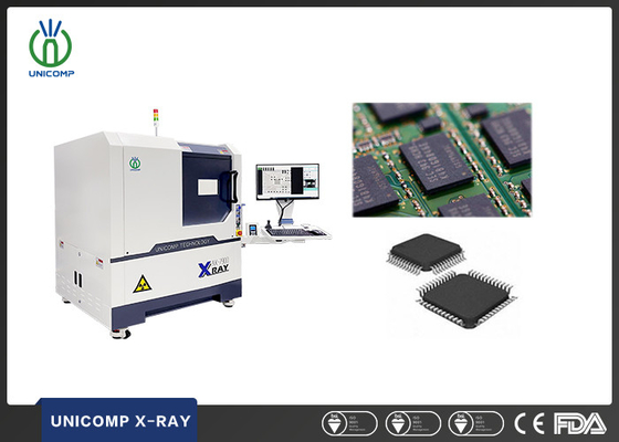 80KV/90KV Electrónica Máquina de rayos X Ubicación exacta Localizador láser para la inspección de defectos internos del chip