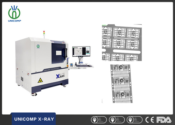 Electrónica Máquina de rayos X Control preciso Programación CNC para la detección de defectos del conjunto de chips