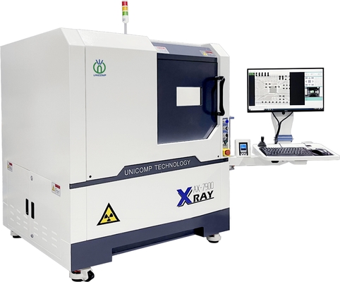 Electrónica Máquina de rayos X Control preciso Programación CNC para la detección de defectos del conjunto de chips