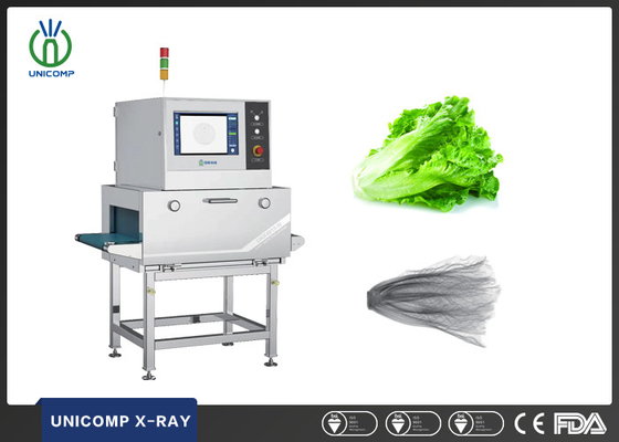 Sistema de inspección de rayos X de velocidad de 10 a 70 m/min para productos alimenticios de frutas y hortalizas