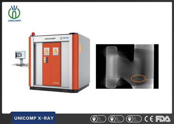 UNC160 Máquina de inspección NDT de rayos X para piezas de fundición 480w Servicios de energía de tubos de luz