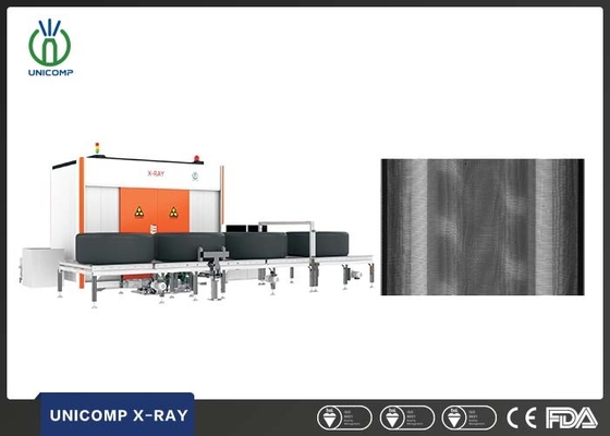Máquina avanzada de rayos X NDT de la serie UNL para la inspección de neumáticos DR U tipo de detector de matriz de líneas