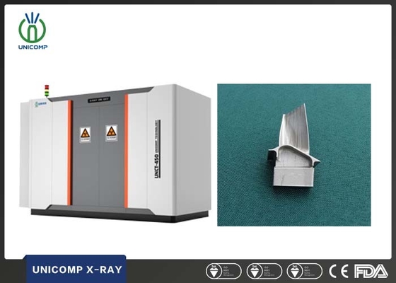 Máquina de TC de 320KV Unicomp UNCT3200 para cilindros, piezas de fundición metálicas, piezas aeroespaciales Pruebas 3D no destructivas