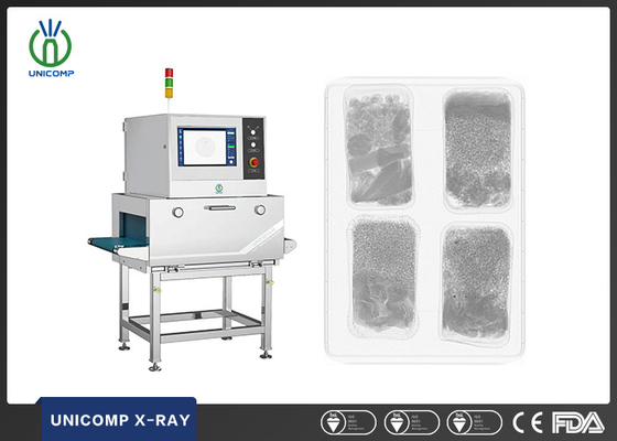 Sistema de detección de rayos X de alimentos de alta resolución Unicomp UNX4015N para la restauración en línea aérea