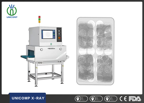 Máquina de rayos X Unicomp UNX4015N Mejora el control de calidad de los alimentos listos para el consumo