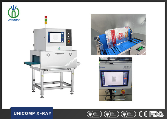 Unicomp UNX4015N Rayo X inteligente detecta sustancias no estándar en envases de aluminio